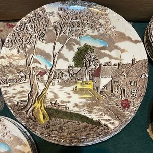 44 piece set of “Sunday Morning” WH Grindley dishes